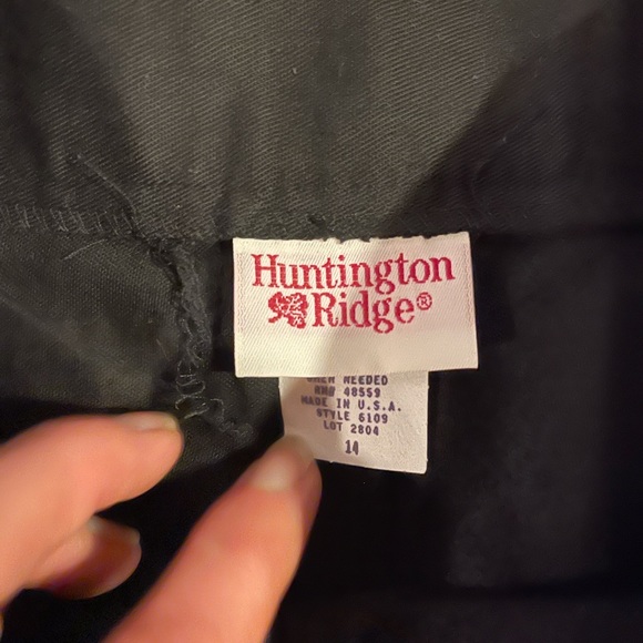 Vintage Huntington Ridge Stirrup Pants, Size 14 - Picture 3 of 4